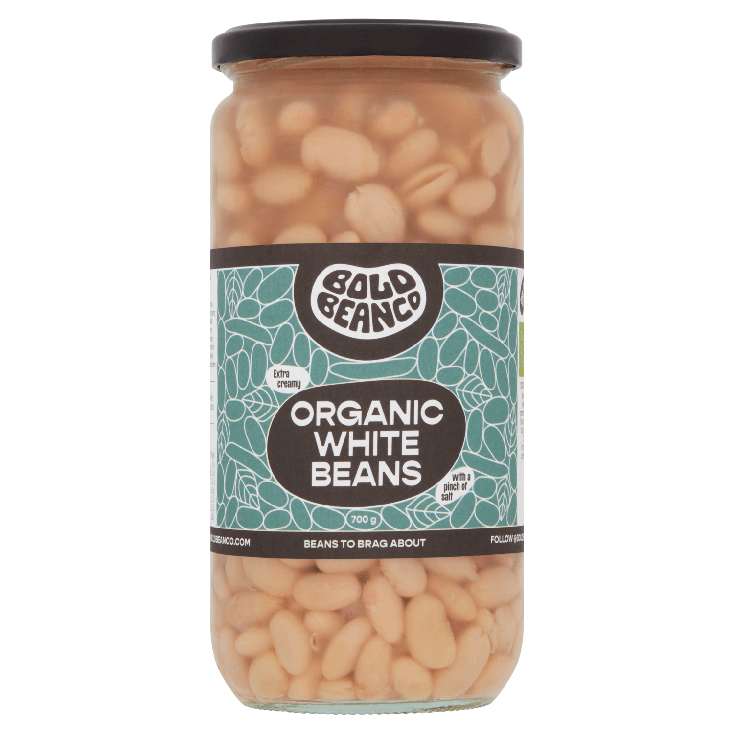 Bold Bean Co Organic White Beans 700g - UK Food & Drink - 5060940940090