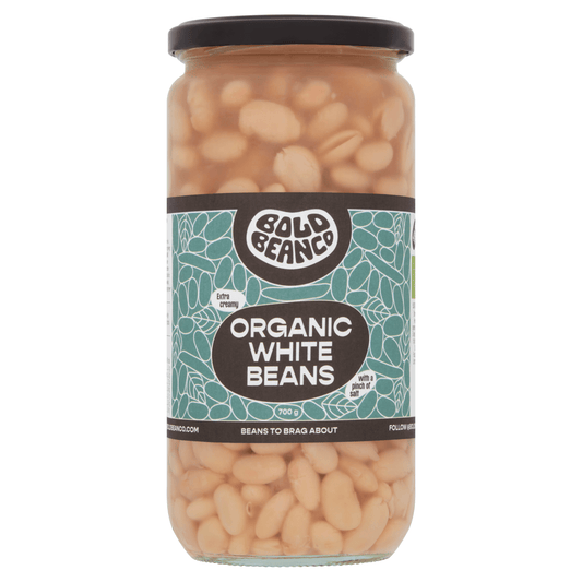 Bold Bean Co Organic White Beans 700g - UK Food & Drink - 5060940940090