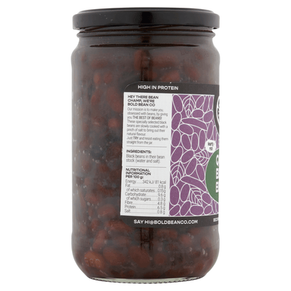 Bold Bean Co Queen Black Beans 570g - UK Food & Drink - 5060940940199