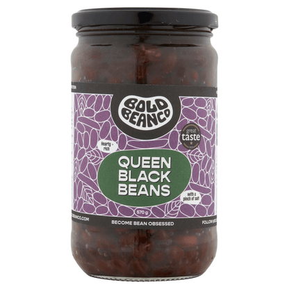Bold Bean Co Queen Black Beans 570g - UK Food & Drink - 5060940940199
