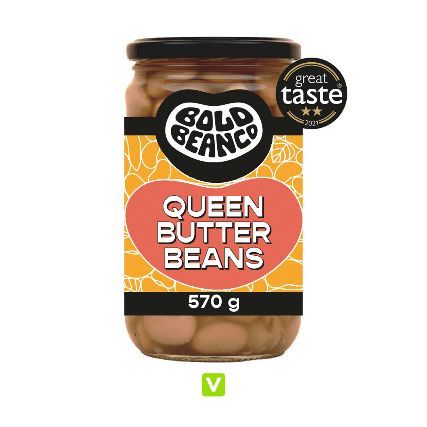 Bold Bean Co Queen Butter Beans 570g - UK Food & Drink - 5060940940175