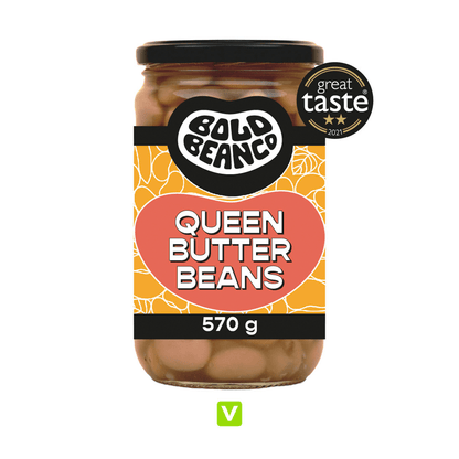 Bold Bean Co Queen Butter Beans 570g - UK Food & Drink - 5060940940175