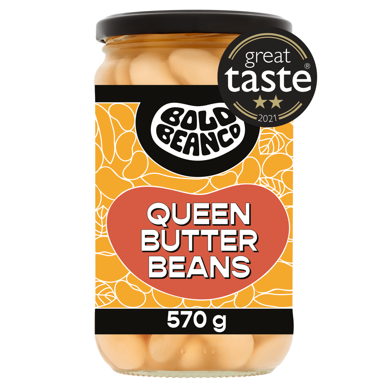 Bold Bean Co Queen Butter Beans 570g - UK Food & Drink - 5060940940175