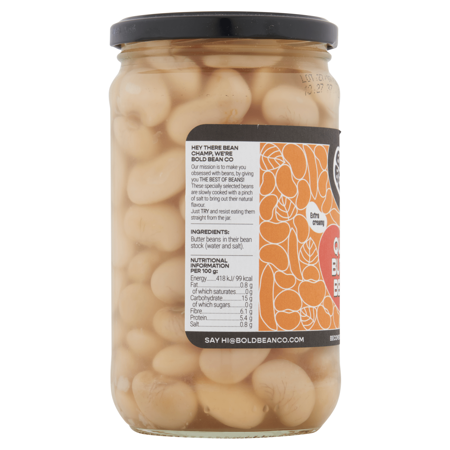 Bold Bean Co Queen Butter Beans 570g - UK Food & Drink - 5060940940175