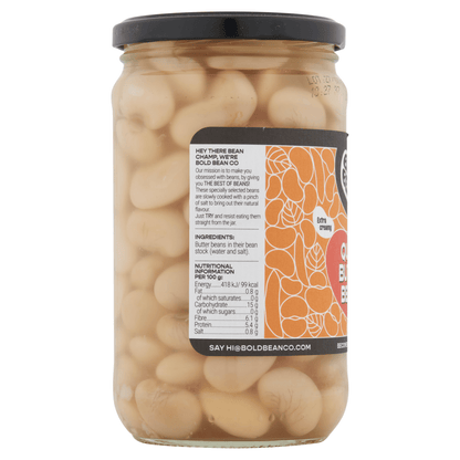 Bold Bean Co Queen Butter Beans 570g - UK Food & Drink - 5060940940175