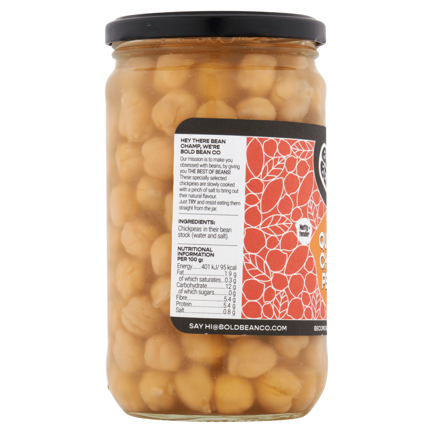 Bold Bean Co Queen Chickpeas 570g - UK Food & Drink - 5060940940182