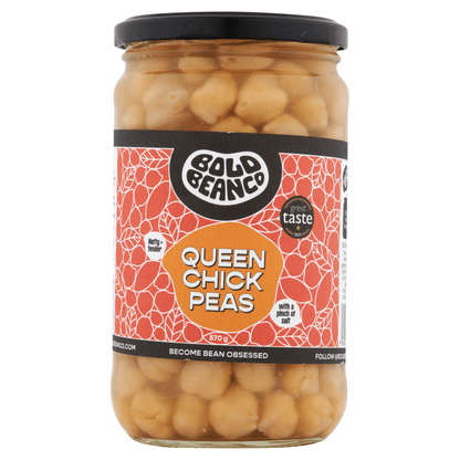 Bold Bean Co Queen Chickpeas 570g - UK Food & Drink - 5060940940182