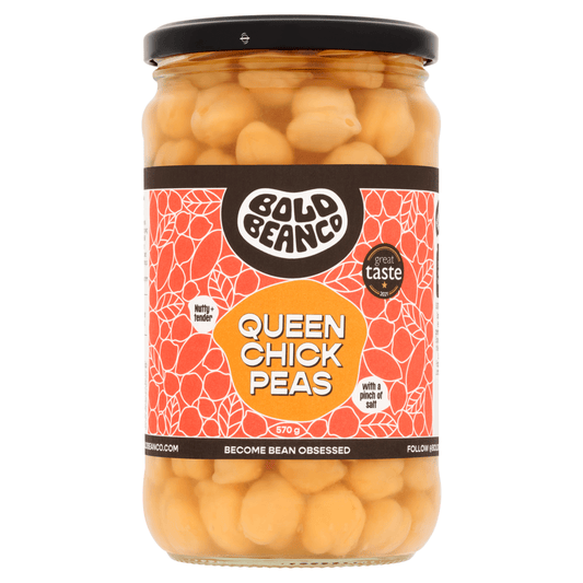 Bold Bean Co Queen Chickpeas 570g - UK Food & Drink - 5060940940182