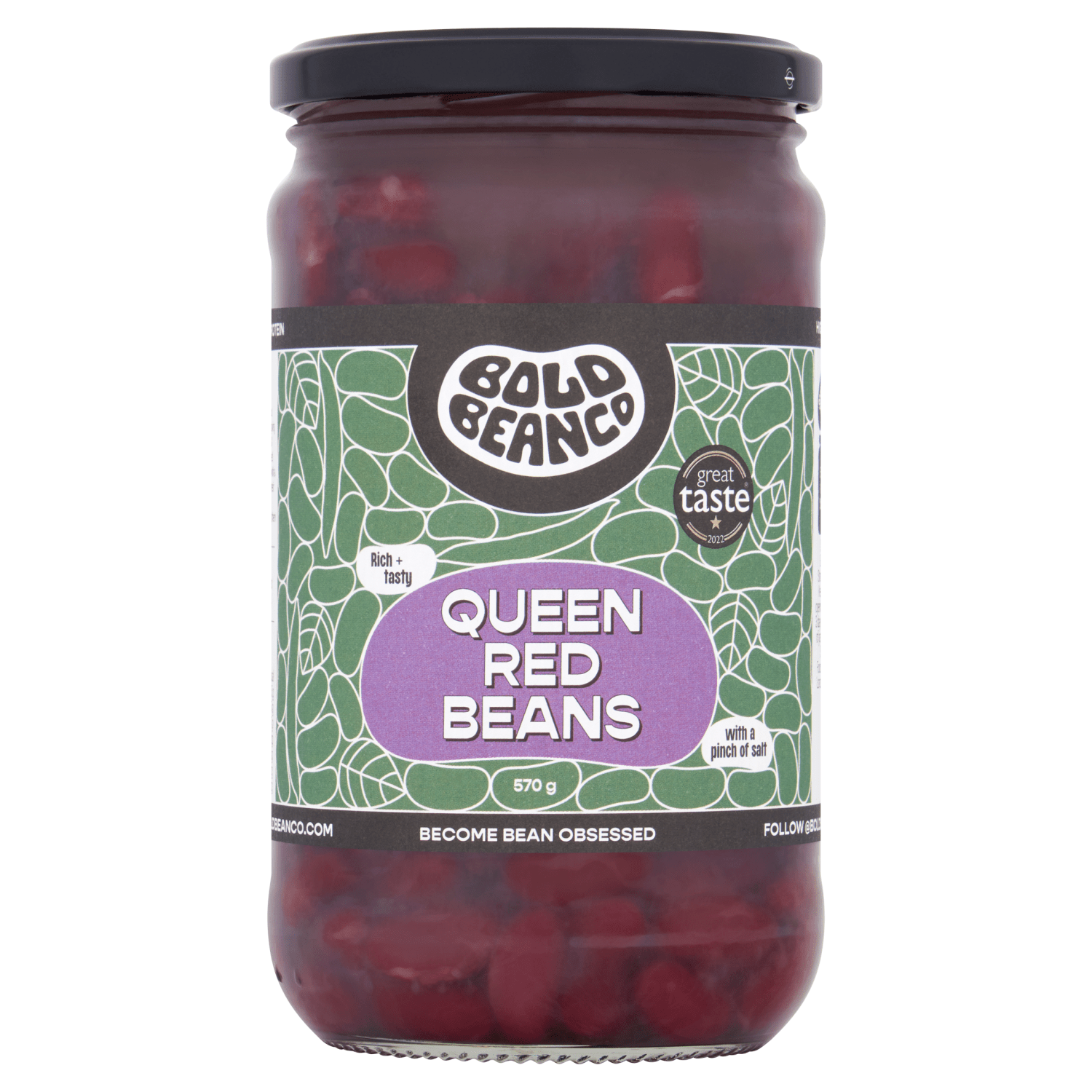 Bold Bean Co Queen Red Beans 570g - UK Food & Drink - 5060940940205