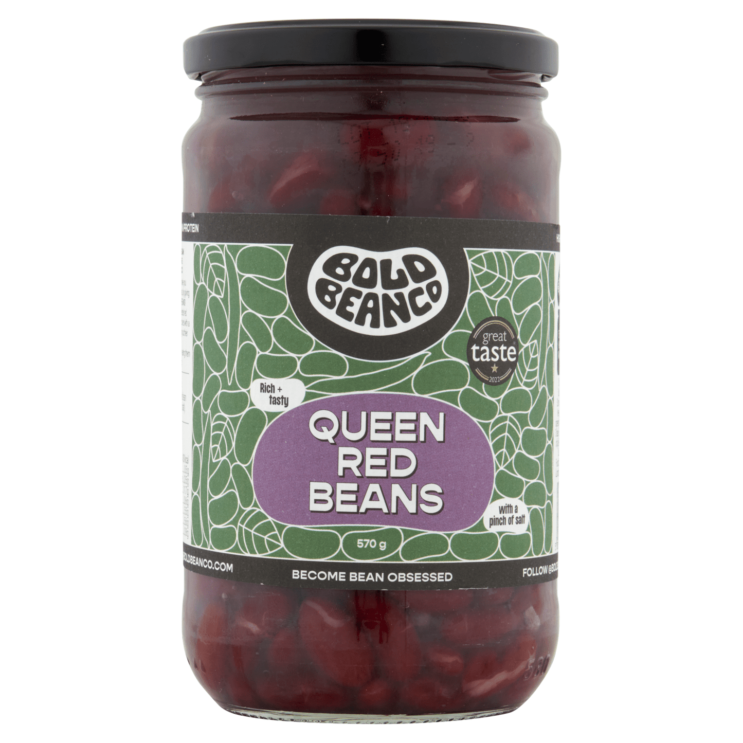 Bold Bean Co Queen Red Beans 570g - UK Food & Drink - 5060940940205