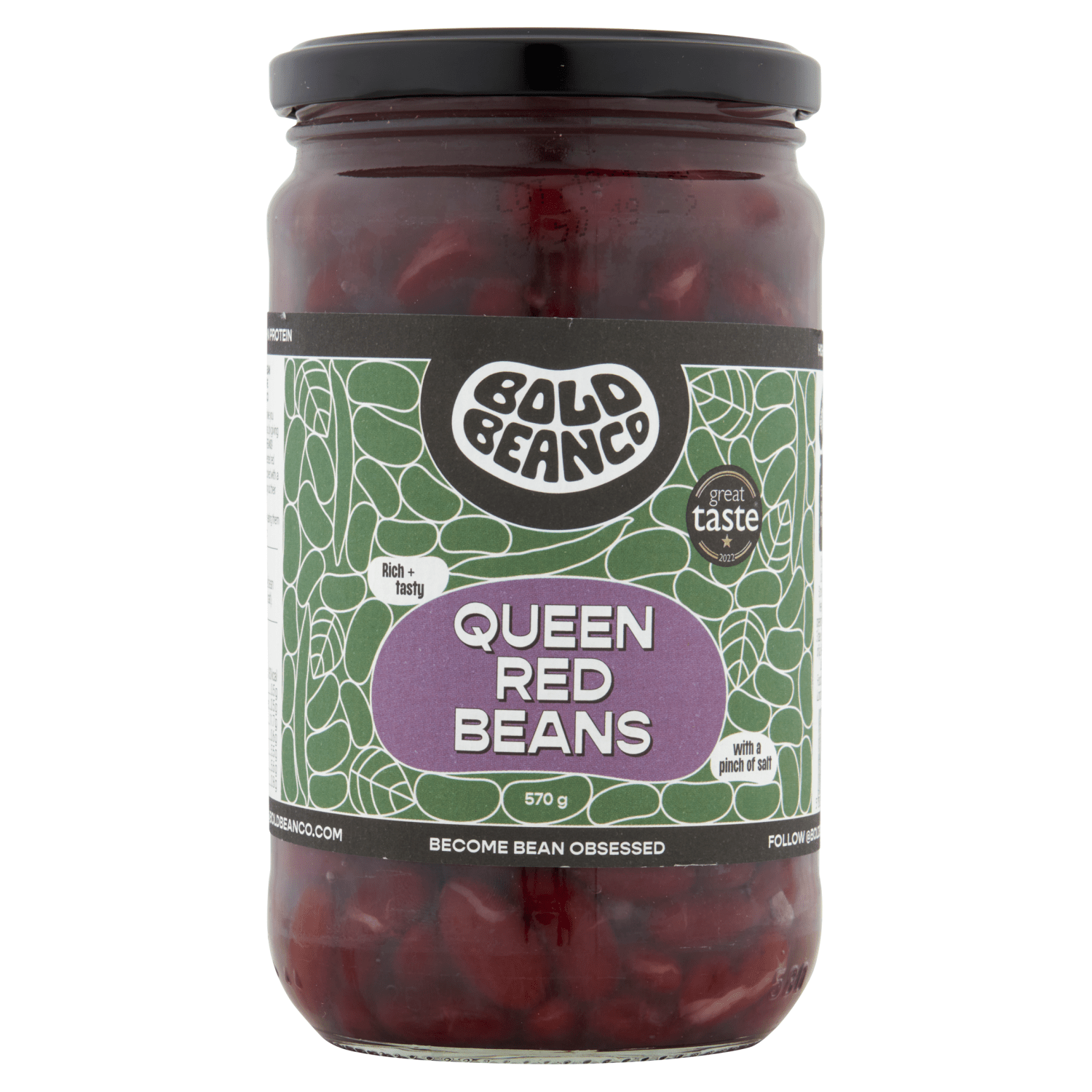 Bold Bean Co Queen Red Beans 570g - UK Food & Drink - 5060940940205