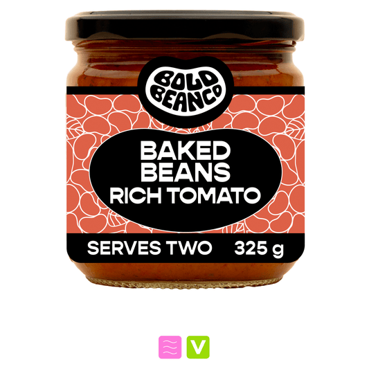 Bold Bean Co Rich Tomato Baked Beans 325g - UK Food & Drink - 5060940940236
