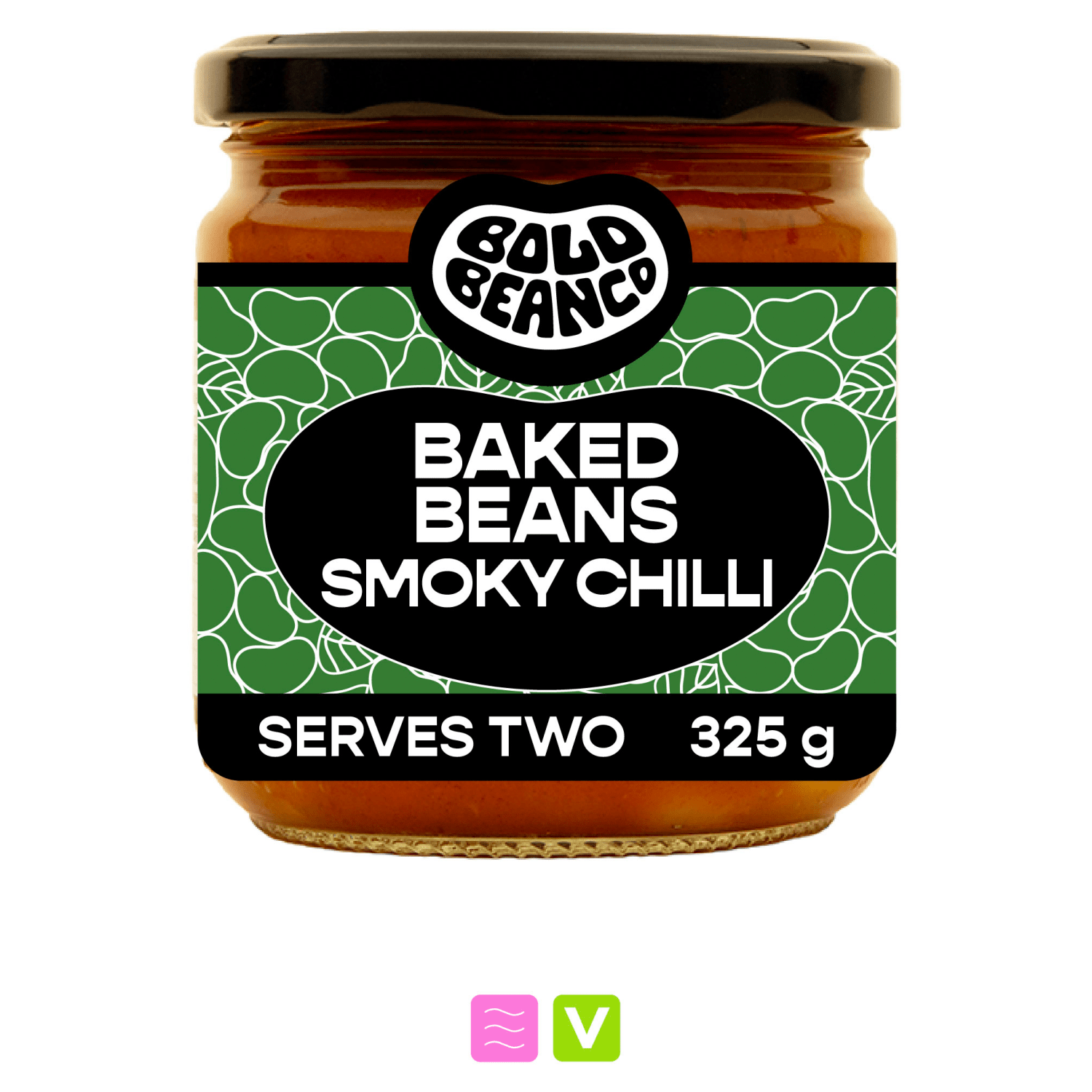 Bold Bean Co Smoky Chilli Baked Beans 325g - UK Food & Drink - 5060940940243