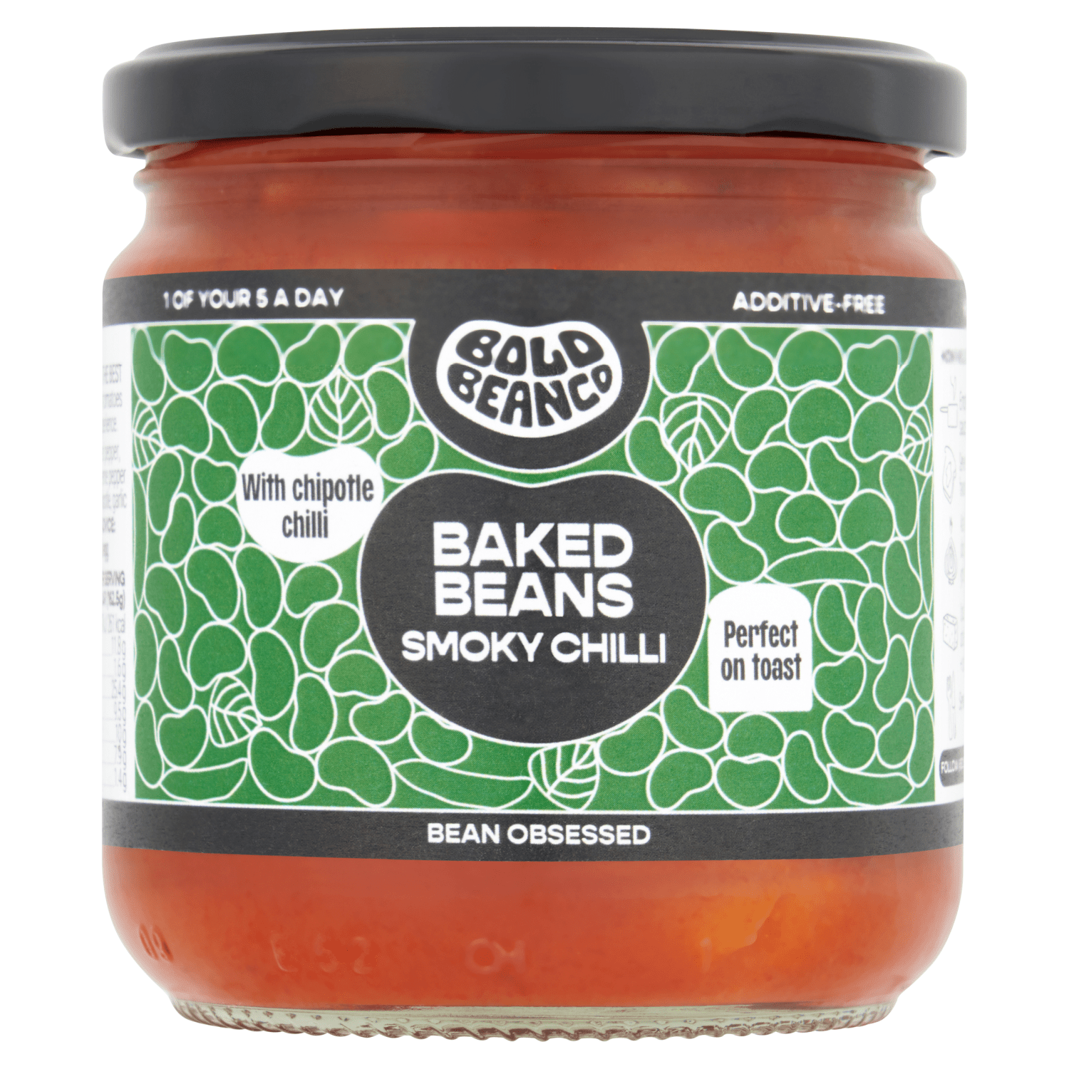 Bold Bean Co Smoky Chilli Baked Beans 325g - UK Food & Drink - 5060940940243