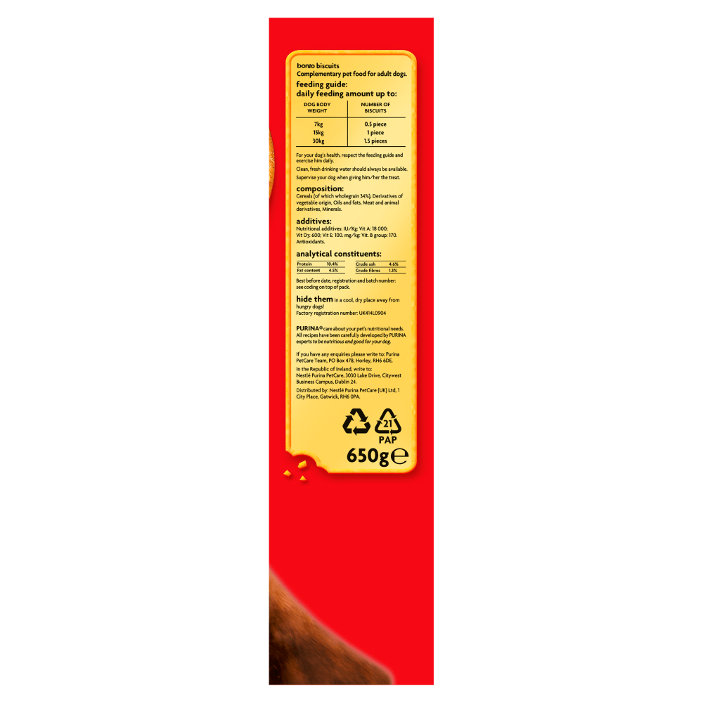 Bonio The Original 650g - UK Food & Drink - 5000161004911