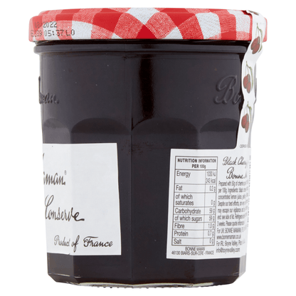 Bonne Maman Black Cherry Conserve 370g - UK Food & Drink - 3045320512823