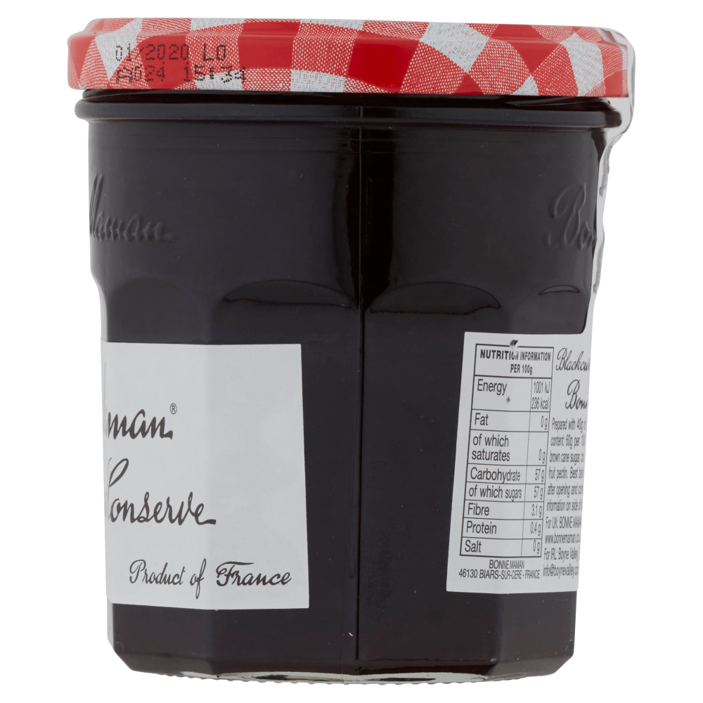 Bonne Maman Blackcurrant Jam 370g - UK Food & Drink - 3045320094169