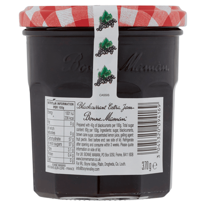 Bonne Maman Blackcurrant Jam 370g - UK Food & Drink - 3045320094169