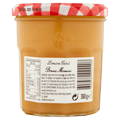 Bonne Maman Lemon Curd 360g - UK Food & Drink - 3608580024408