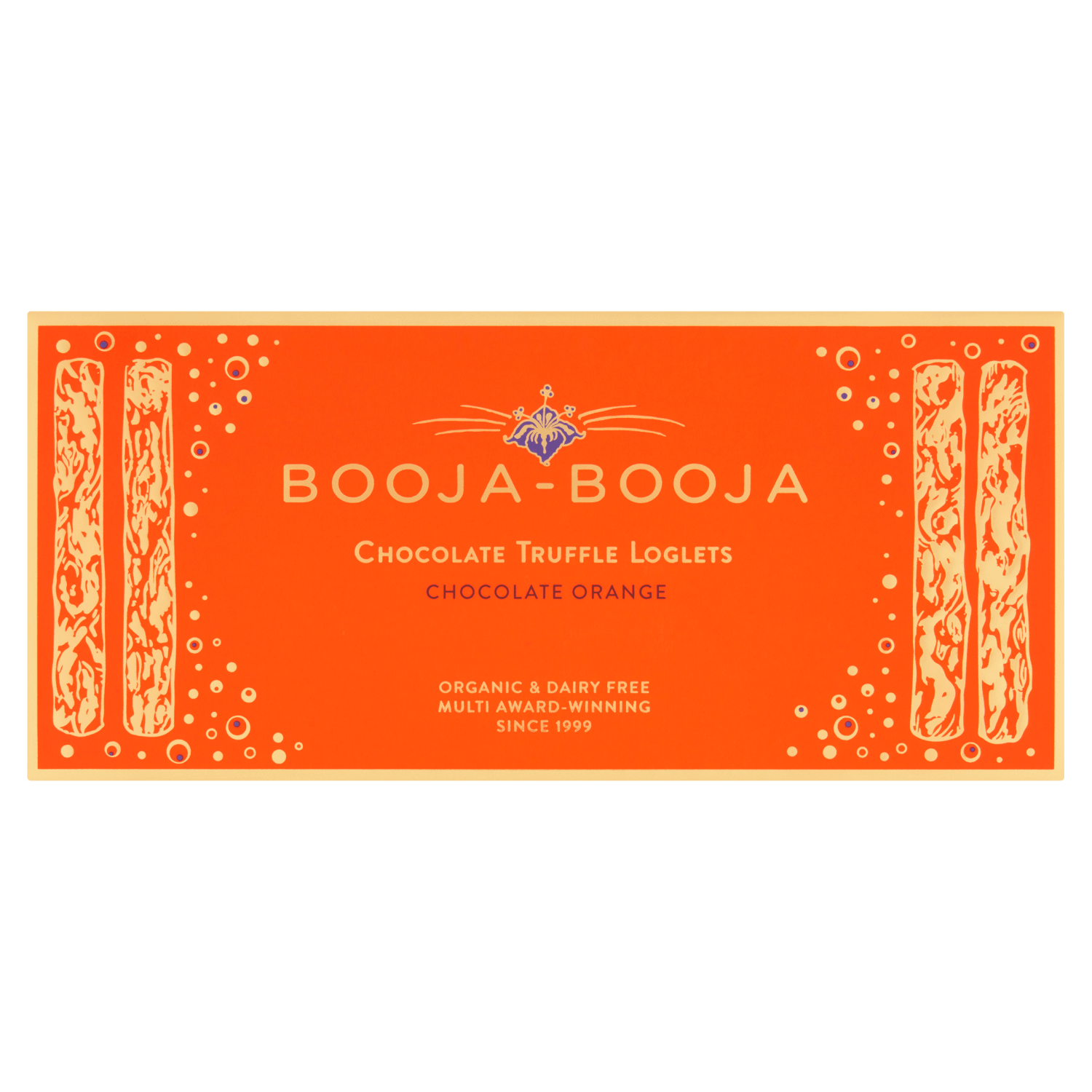 Booja - Booja Chocolate Truffle Loglets Chocolate Orange 115g - UK Food & Drink - 5060002044193