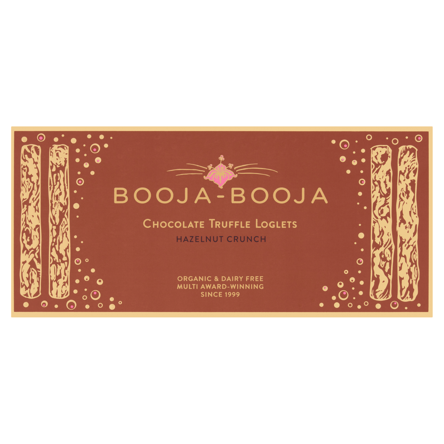 Booja - Booja Chocolate Truffle Loglets Hazelnut Crunch 115g - UK Food & Drink - 5060002044179