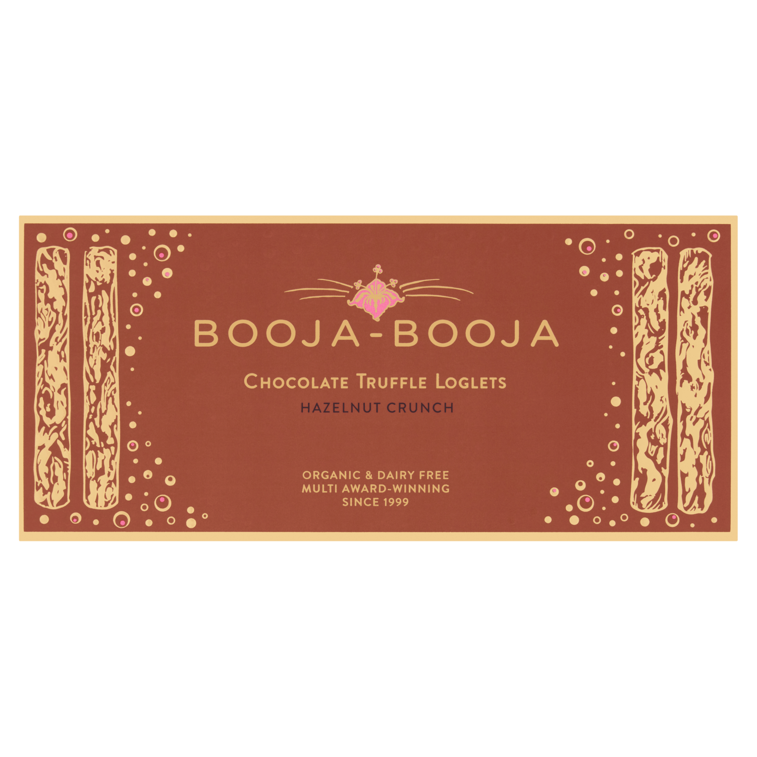 Booja - Booja Chocolate Truffle Loglets Hazelnut Crunch 115g - UK Food & Drink - 5060002044179