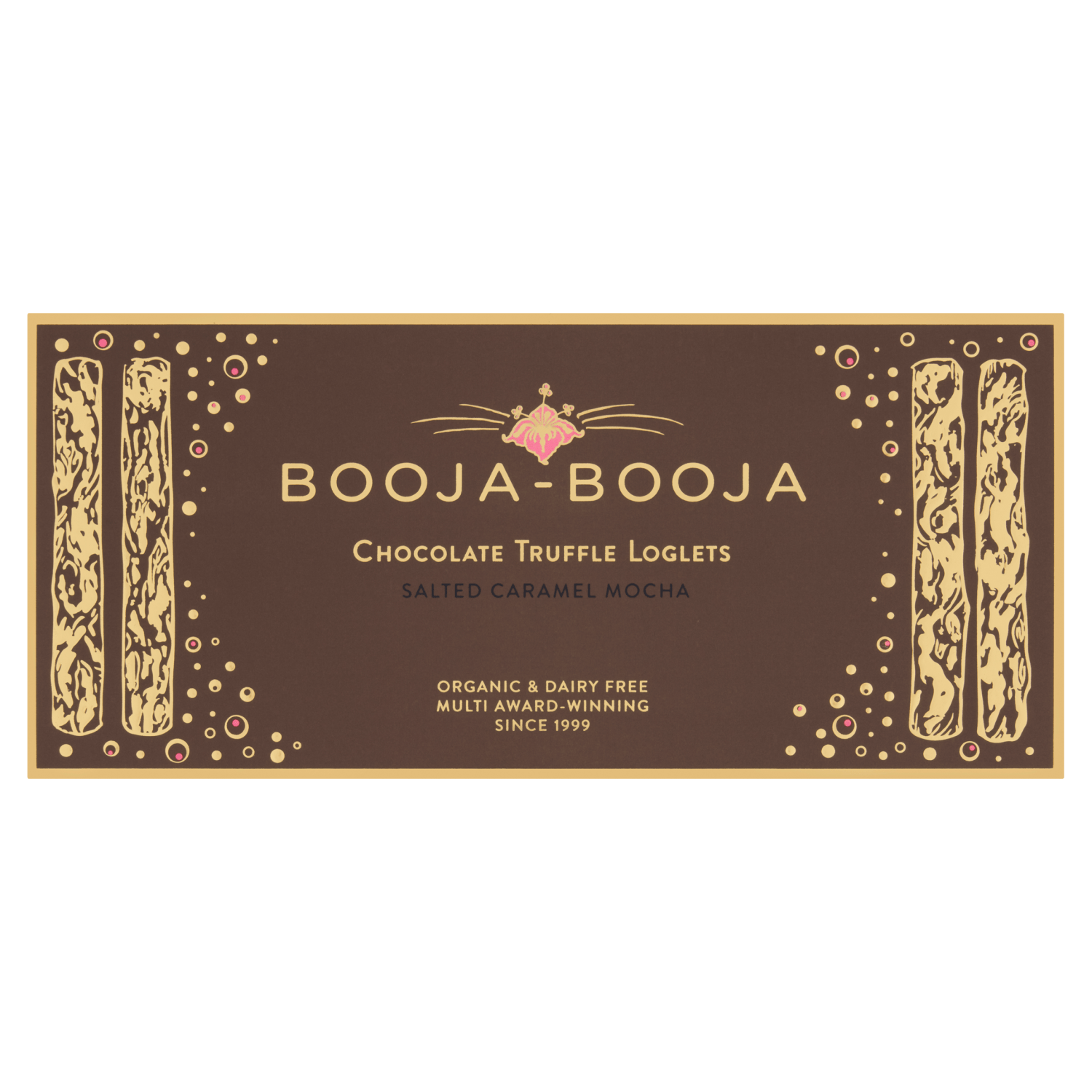 Booja - Booja Chocolate Truffle Loglets Salted Caramel Mocha 115g - UK Food & Drink - 5060002044186