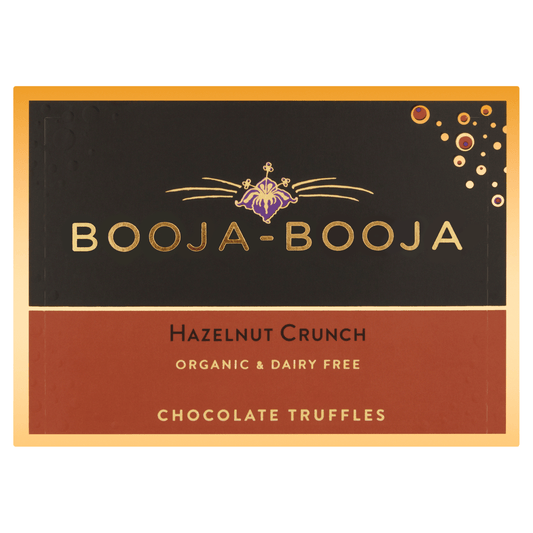 Booja - Booja Hazelnut Crunch Chocolate Truffles 92g - UK Food & Drink - 5060002043165