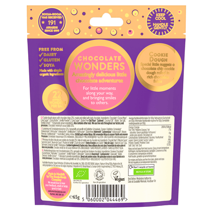 Booja - Booja Organic Cookie Dough Chocolate Wonders 65g - UK Food & Drink - 5060002044469