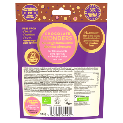 Booja - Booja Organic Hazelnut Chocolate Wonders 65g - UK Food & Drink - 5060002044438