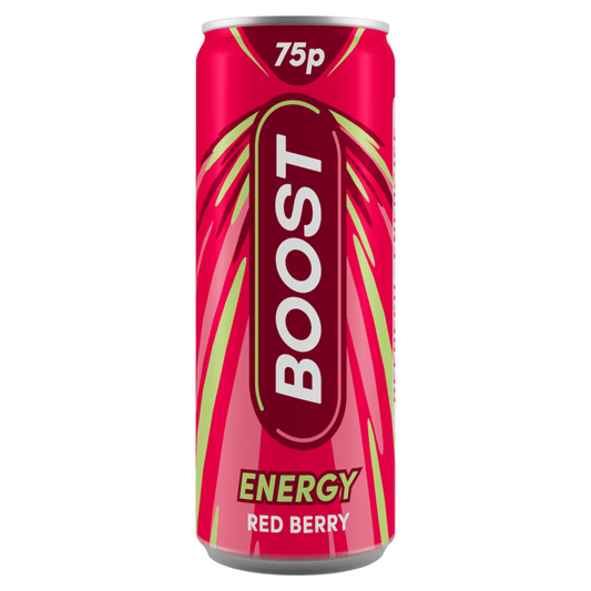 Boost Energy Red Berry 250ml - UK Food & Drink - 5056079901187