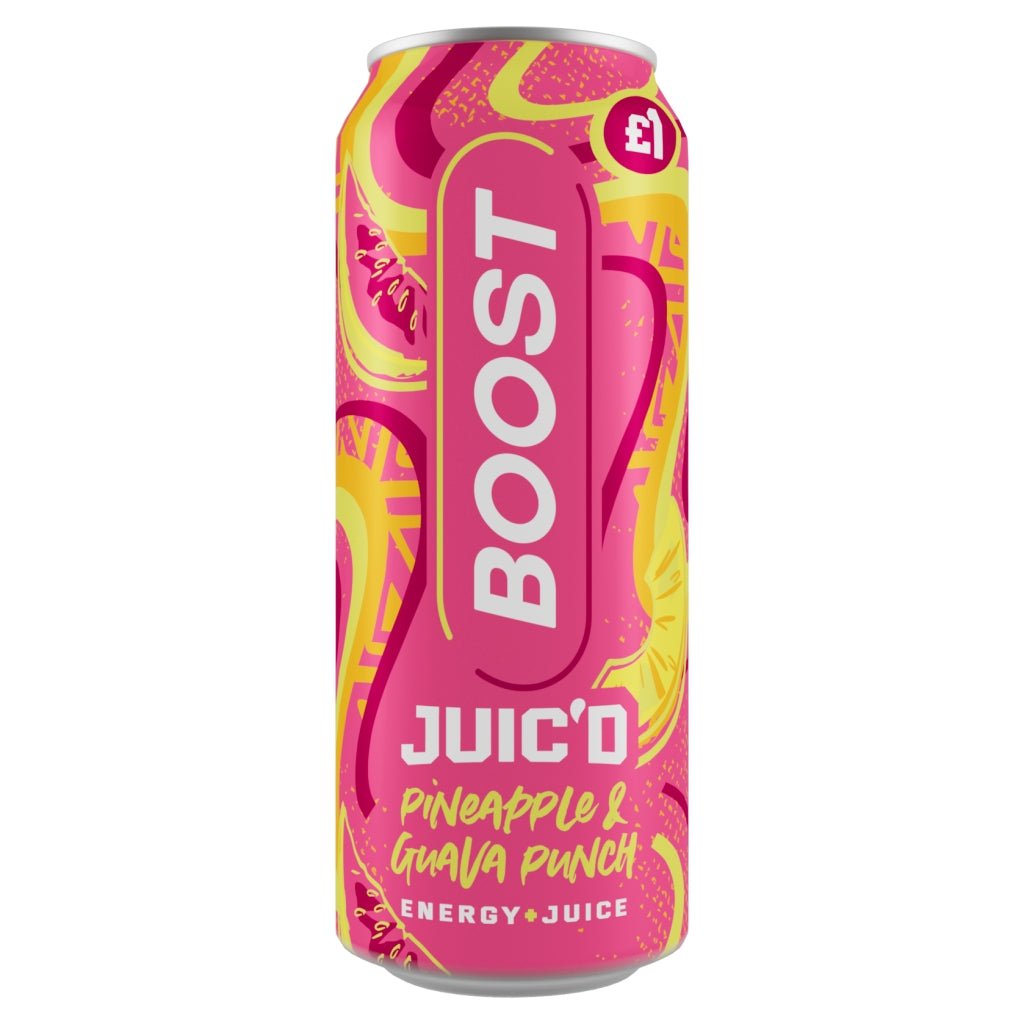 Boost Juic'd Pineapple & Guava Punch 500ml - UK Food & Drink - 5056079900937