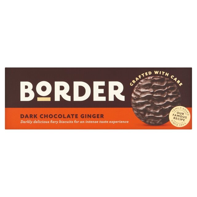 Border Dark Chocolate Ginger 150g - UK Food & Drink - 652655001156