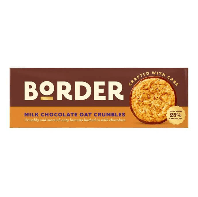 Border Milk Chocolate Oat Crumbles 150g - UK Food & Drink - 652655001125