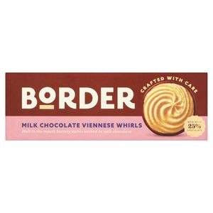 Border Milk Chocolate Viennese Whirls 150g - UK Food & Drink - 652655001132
