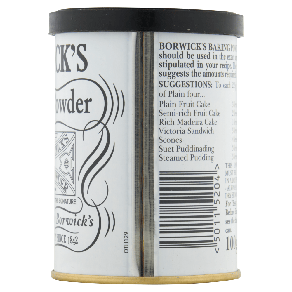 Borwick's Baking Powder 100g - UK Food & Drink - 50115204
