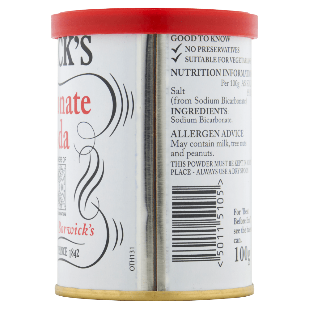 Borwicks Bicarbonate of Soda 100g - UK Food & Drink - 50115105