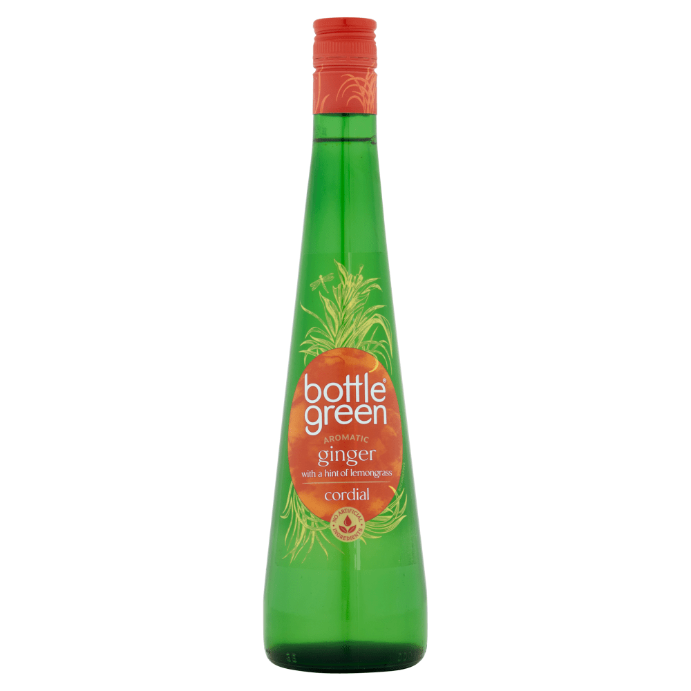 Bottlegreen Aromatic Ginger with a Hint of Lemongrass Cordial 500ml - UK Food & Drink - 5021812000694