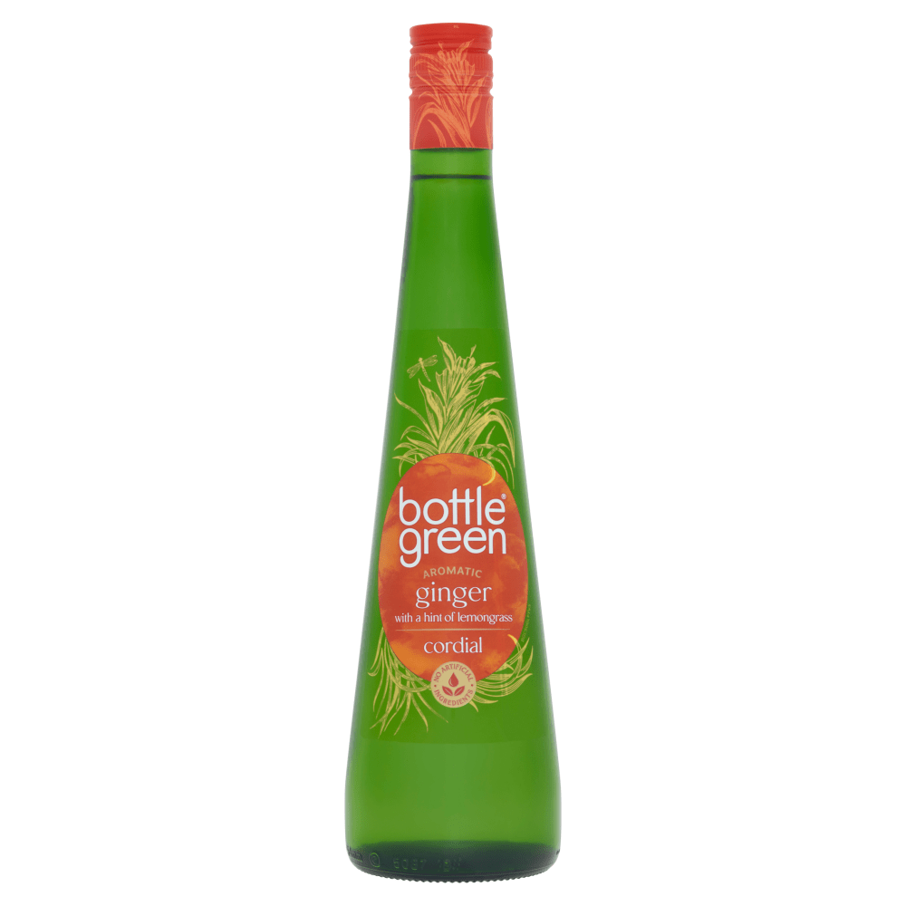 Bottlegreen Aromatic Ginger with a Hint of Lemongrass Cordial 500ml - UK Food & Drink - 5021812000694