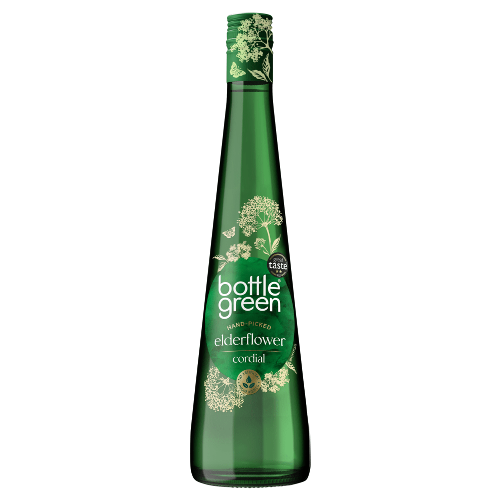 Bottlegreen Hand - Picked Elderflower Cordial 500ml - UK Food & Drink - 5021812000656