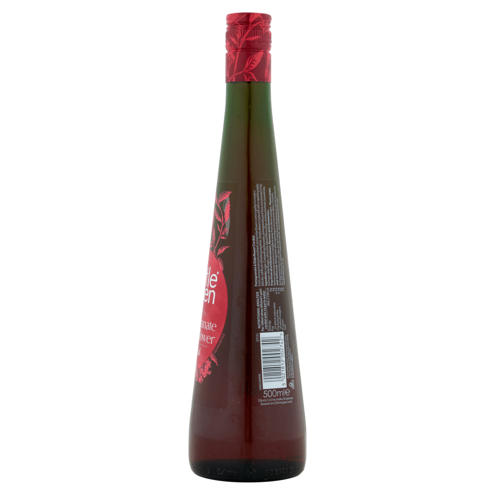 Bottlegreen Sumptuous Pomegranate & Elderflower Cordial 500ml - UK Food & Drink - 5021812002742