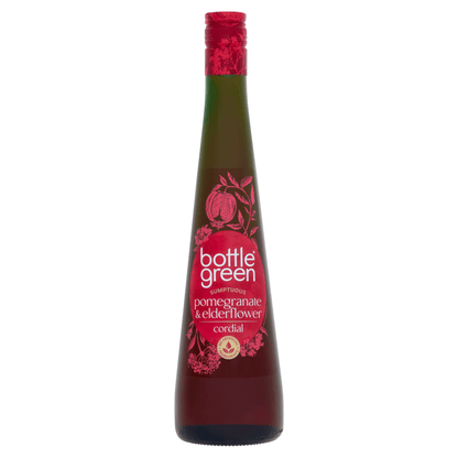 Bottlegreen Sumptuous Pomegranate & Elderflower Cordial 500ml - UK Food & Drink - 5021812002742
