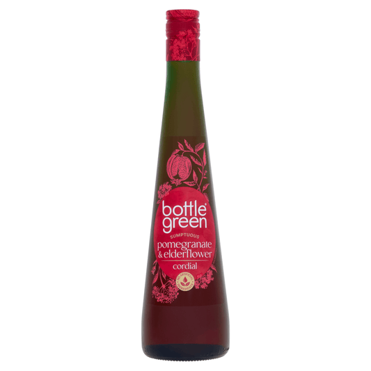 Bottlegreen Sumptuous Pomegranate & Elderflower Cordial 500ml - UK Food & Drink - 5021812002742