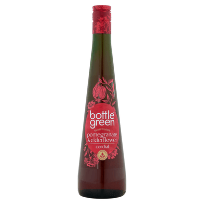 Bottlegreen Sumptuous Pomegranate & Elderflower Cordial 500ml - UK Food & Drink - 5021812002742