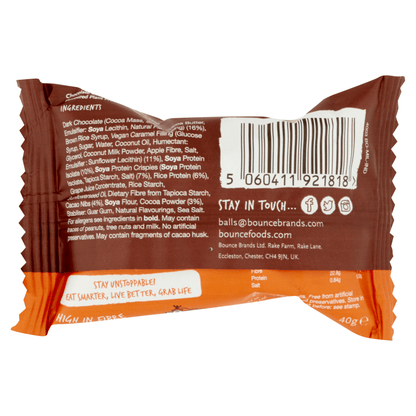 Bounce Chocolate Caramel Filled Protein Ball Millionaire 40g - UK Food & Drink - 5060411921818
