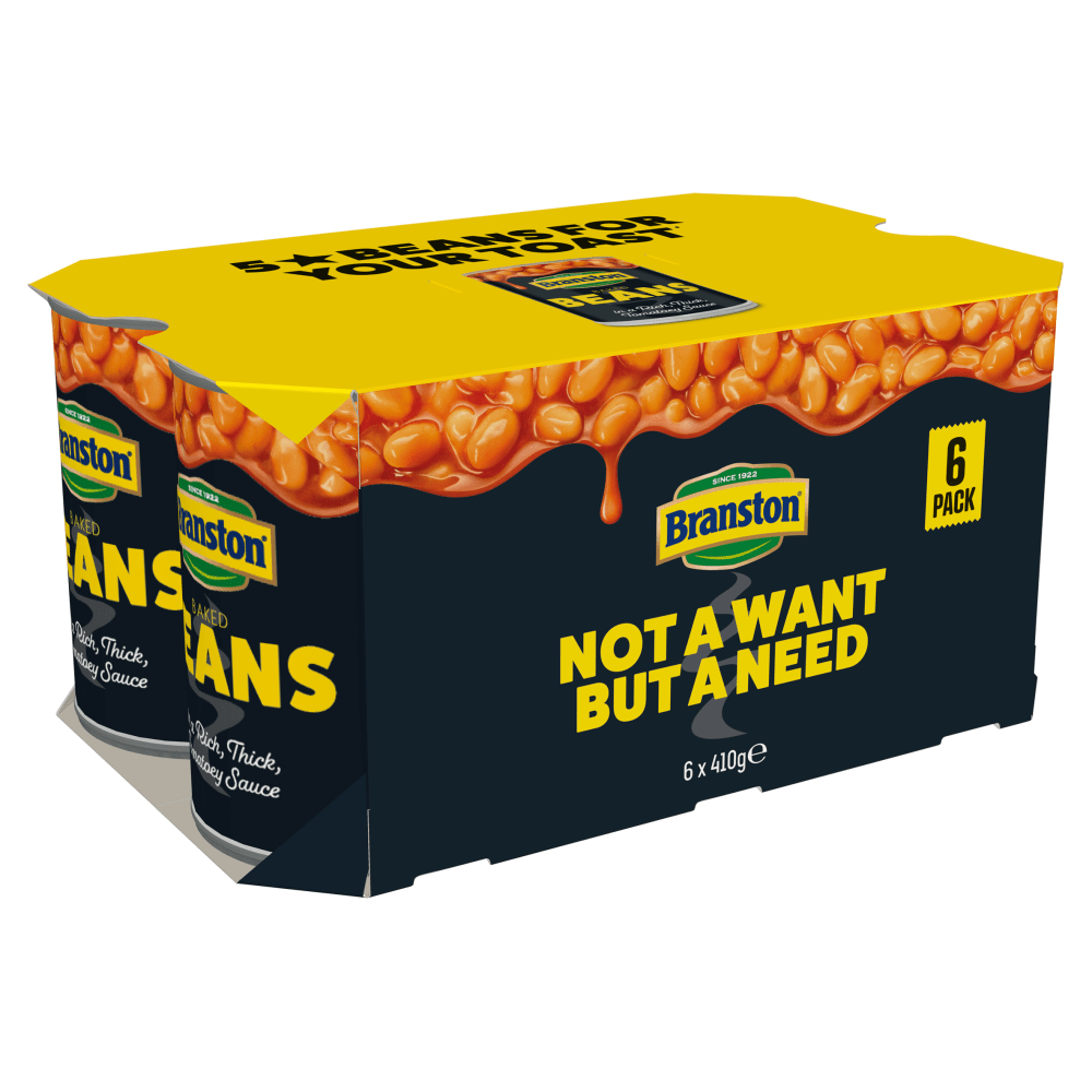 Branston Baked Beans 6 x 410g - UK Food & Drink - 5000232882035