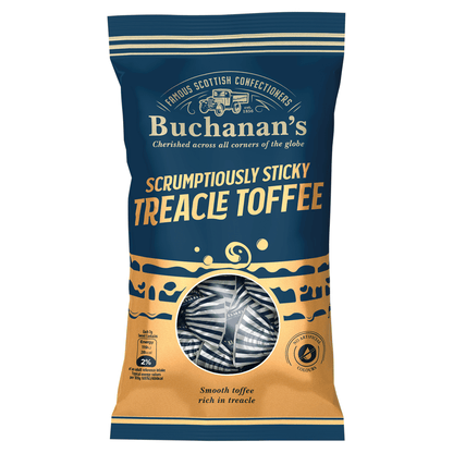 Buchanan's Scrumptiously Sticky Treacle Toffee 120g - UK Food & Drink - 5017375067311
