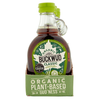Buckwud Organic Classic Canadian Maple Syrup 250g - UK Food & Drink - 5011273014903