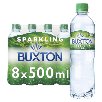 Buxton Sparkling Mineral Water 8 x 50cl - UK Food & Drink - 7613287034489