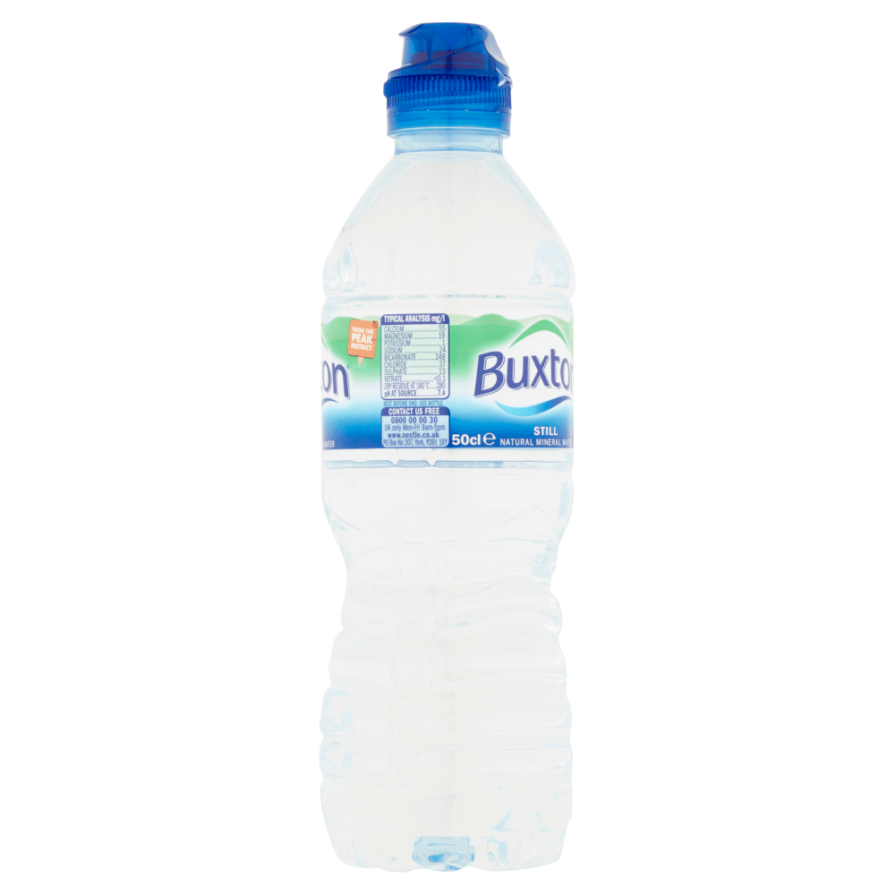 Buxton Still Natural Mineral Water 50cl - UK Food & Drink - 7613034302328